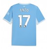 Manchester City Enzo Fernandez #17 Hjemmedrakt 2026-27 Kortermet